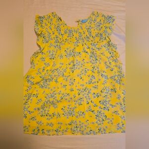 Draper James Floral Blouse